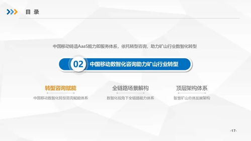 中國(guó)移動(dòng)礦山行業(yè)數(shù)智化轉(zhuǎn)型咨詢(xún)服務(wù)白皮書(shū)